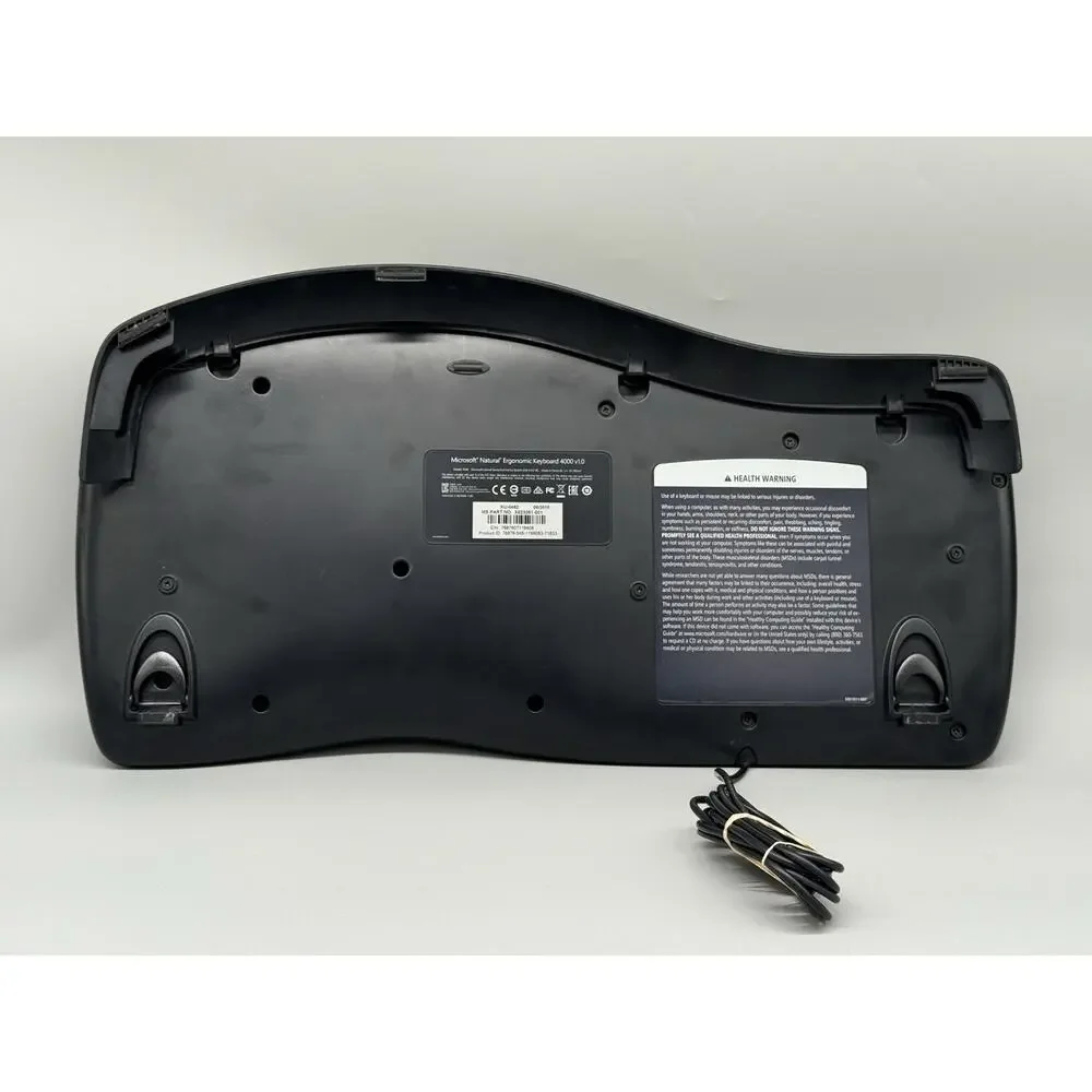 Microsoft 4000 V1.0 KU-0462 1048 Lifter Natural Ergonomic Keyboard USB Stand A